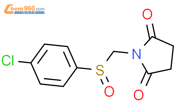 66344 15 8 2 5 Pyrrolidinedione 1 4 Chlorophenyl Sulfinyl Methyl