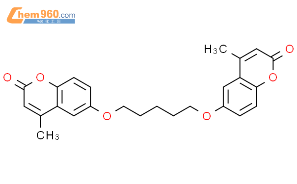 66346 35 8 2H 1 BENZOPYRAN 2 ONE 6 6 1 5 PENTANEDIYLBIS OXY BIS 4