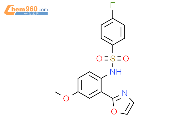 Benzenesulfonamide Fluoro N Methoxy Oxazolyl