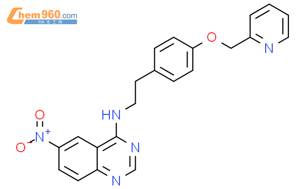 663597 23 7 4 Quinazolinamine 6 Nitro N 2 4 2 Pyridinylmethoxy