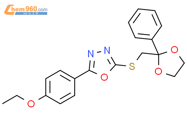 665021 68 1 1 3 4 Oxadiazole 2 4 Ethoxyphenyl 5 2 Phenyl 1 3