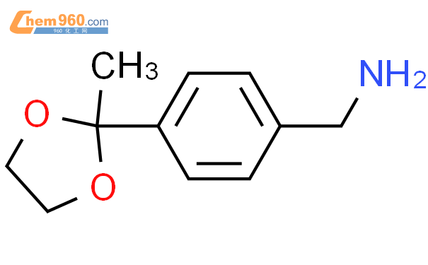 4 2 methyl 1 3 dioxolan 2 yl phenyl methanamineCAS号66522 61 0 960化工网