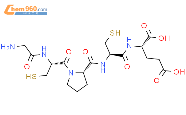 665776 89 6 L GLUTAMIC ACID GLYCYL L CYSTEINYL L PROLYL L CYSTEINYL 化学