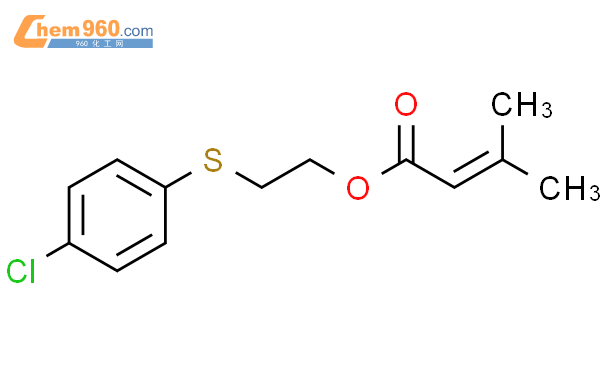 667456 21 5 2 Butenoic Acid 3 Methyl 2 4 Chlorophenyl Thio Ethyl