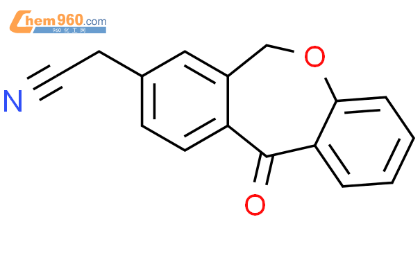 66801 52 3 DIBENZ B E OXEPIN 8 ACETONITRILE 6 11 DIHYDRO 11 OXO CAS号