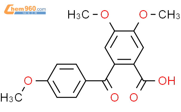 6683 57 4 BENZOIC ACID 4 5 DIMETHOXY 2 4 METHOXYBENZOYL CAS号 6683 57