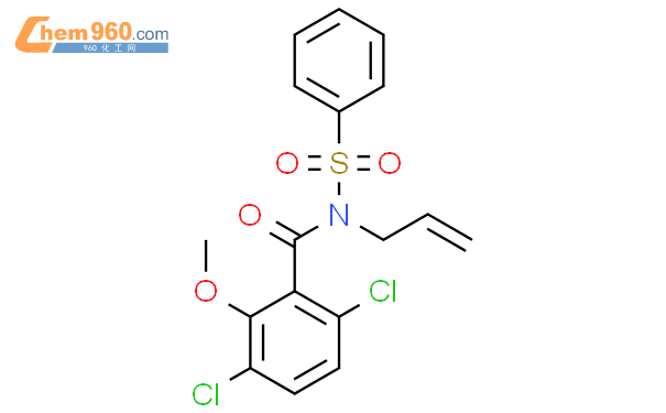 66897 34 5 Benzamide 3 6 Dichloro 2 Methoxy N Phenylsulfonyl N 2