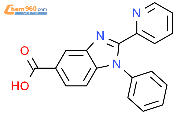 H Benzimidazole Carboxylic Acid Phenyl Pyridinyl