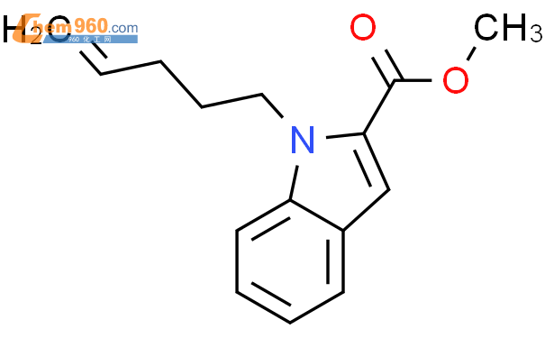 672903 59 2 1H INDOLE 2 CARBOXYLIC ACID 1 4 PENTENYL METHYL ESTER