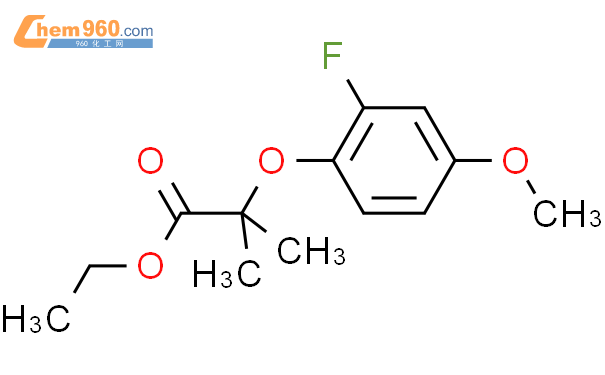 672931 52 1 Propanoic Acid 2 2 Fluoro 4 Methoxyphenoxy 2 Methyl