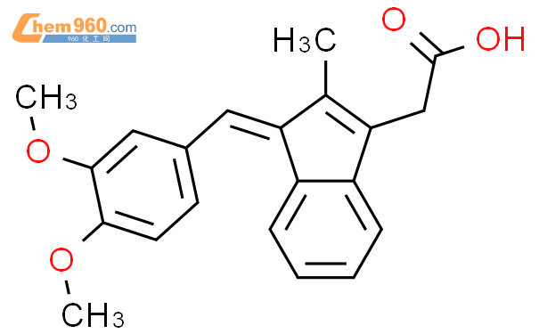 H Indene Acetic Acid Dimethoxyphenyl Methylene