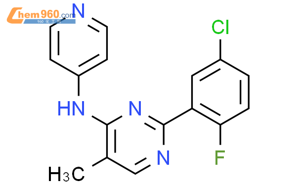 674794 30 0 4 PYRIMIDINAMINE 2 5 CHLORO 2 FLUOROPHENYL 5 METHYL N 4