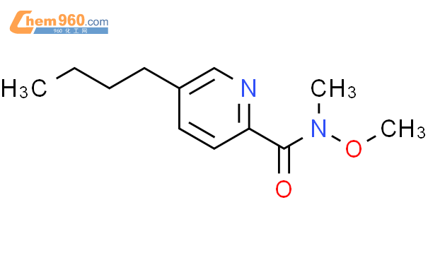 676343 48 9 2 Pyridinecarboxamide 5 butyl N methoxy N methyl CAS号