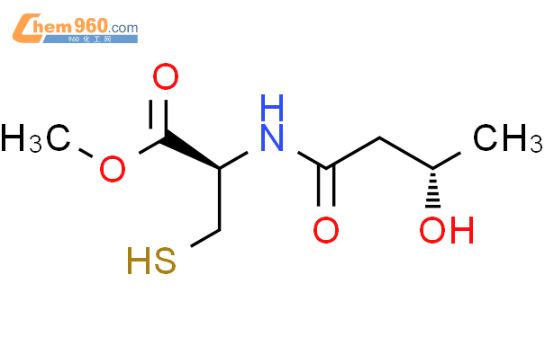 676346 96 6 L Cysteine N 3S 3 hydroxy 1 oxobutyl methyl ester化学式