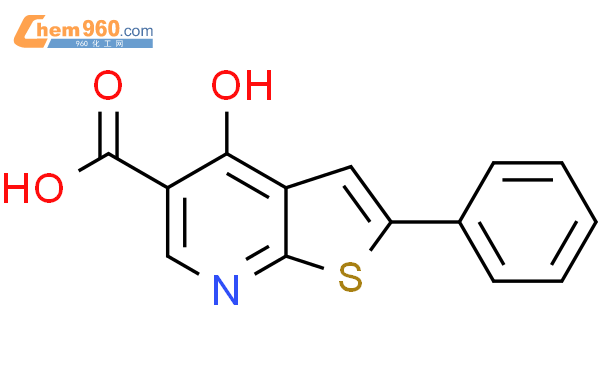 67637 66 5 Thieno 2 3 B Pyridine 5 Carboxylic Acid 4 Hydroxy 2 Phenyl