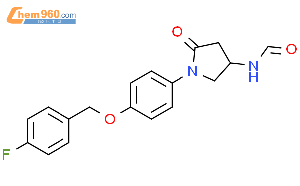 676479 21 3 Formamide N 1 4 4 Fluorophenyl Methoxy Phenyl 5 Oxo 3