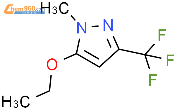 676487 71 1 1H Pyrazole 5 ethoxy 1 methyl 3 trifluoromethyl 化学式结构式