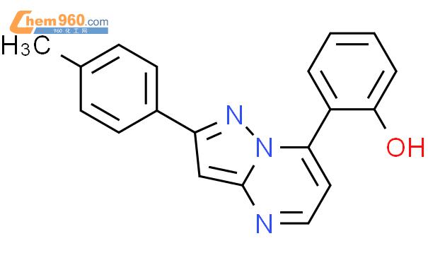 677030 76 1 PHENOL 2 2 4 METHYLPHENYL PYRAZOLO 1 5 A PYRIMIDIN 7 YL