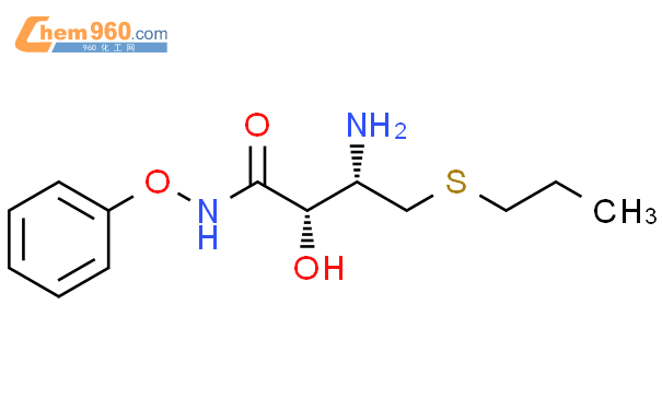 680192 34 1 BUTANAMIDE 3 AMINO 2 HYDROXY N PHENOXY 4 PROPYLTHIO