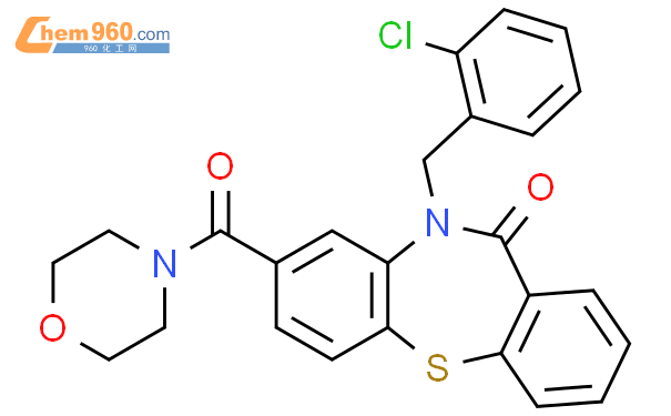 Chlorobenzyl Morpholin Ylcarbonyl Dibenzo B F