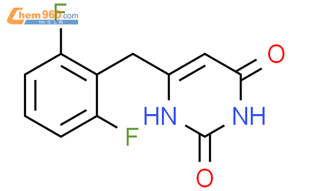 681126 93 2 2 4 1H 3H Pyrimidinedione 6 2 6 Difluorophenyl Methyl