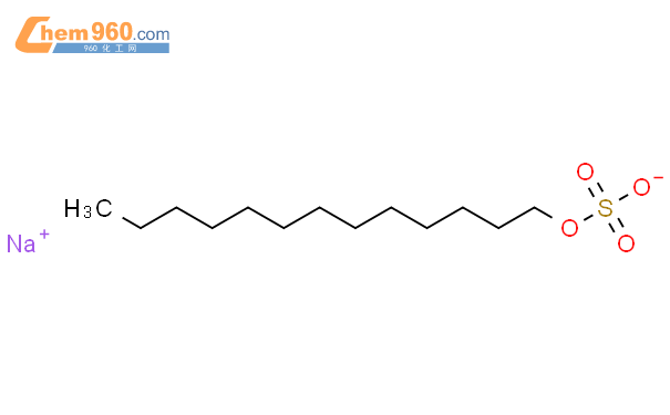 68130 43 8 Sulfuric acid mono C8 18 alkyl esters sodium salts化学式结构式