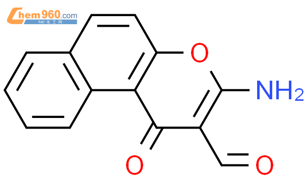 H Naphtho B Pyran Carboxaldehyde Amino Oxo Cas