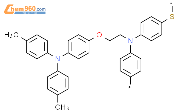 683814 78 0 POLY THIO 1 4 PHENYLENE 2 4 BIS 4 METHYLPHENYL AMINO