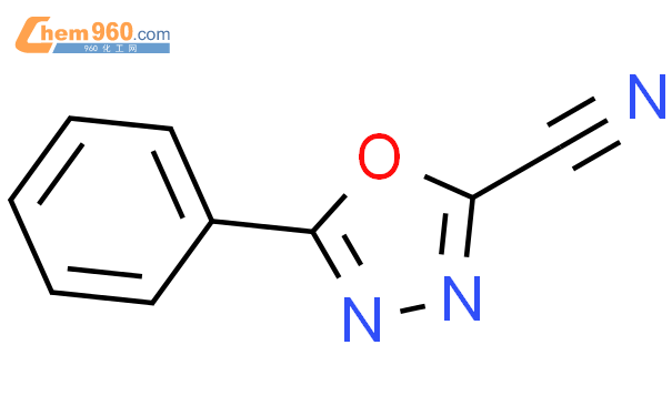 68496 63 9 1 3 4 Oxadiazole 2 carbonitrile 5 phenyl CAS号 68496 63 9 1