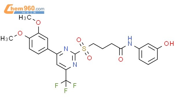 685527 27 9 4 4 3 4 Dimethoxy Phenyl 6 Trifluoromethyl Pyrimidine 2