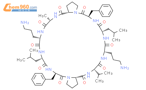 Cyclo L Alanyl L Ornithyl L Leucyl D Phenylalanyl L Prolyl