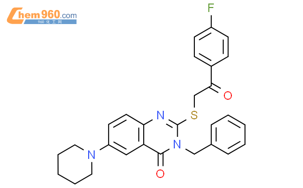 Benzyl Fluorophenyl Oxoethyl Sulfanyl