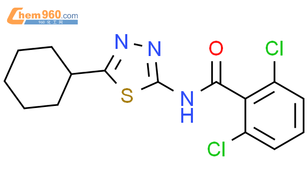 Dichloro N Cyclohexyl Thiadiazol Yl