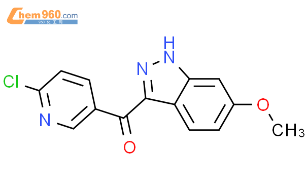 691900 79 5 Methanone 6 Chloro 3 Pyridinyl 6 Methoxy 1H Indazol 3 Yl