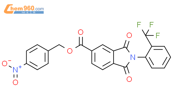 692285 29 3 4 Nitrobenzyl 1 3 Dioxo 2 2 Trifluoromethyl Phenyl 5