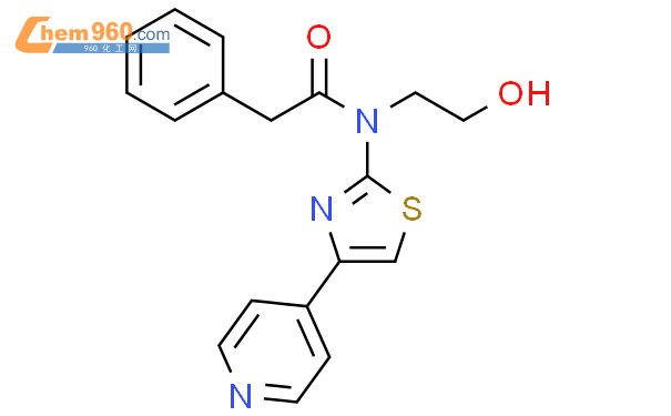 692872 46 1 Benzeneacetamide N 2 Hydroxyethyl N 4 4 Pyridinyl 2