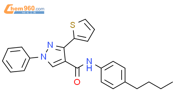 H Pyrazole Carboxamide N Butylphenyl Phenyl