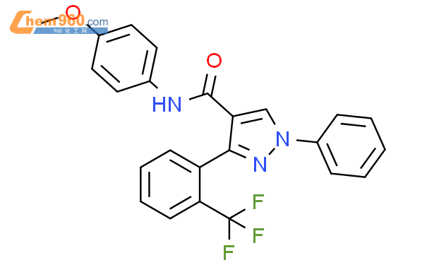 694435 36 4 1H Pyrazole 4 Carboxamide N 4 Methoxyphenyl 1 Phenyl 3 2