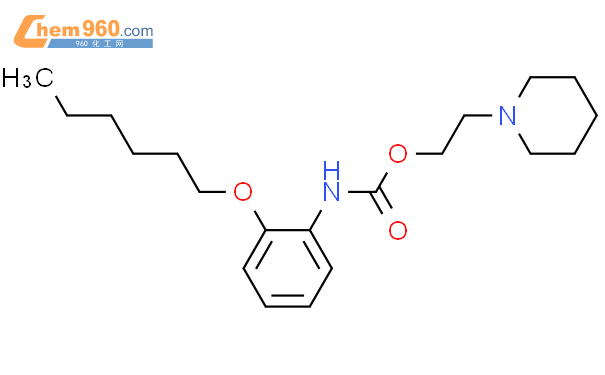 Carbamic Acid Hexyloxy Phenyl Piperidinyl Ethyl