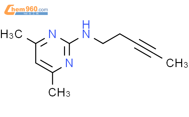 698973 84 1 2 PYRIMIDINAMINE 4 6 DIMETHYL N 3 PENTYNYL CAS号 698973 84