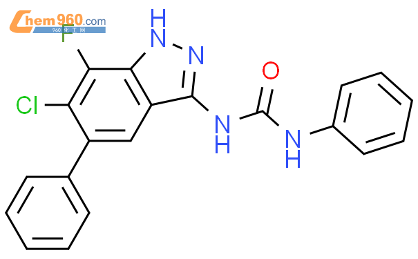 Urea N Chloro Fluoro Phenyl H Indazol Yl N