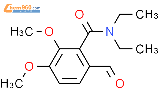 70946 01 9 BENZAMIDE N N DIETHYL 6 FORMYL 2 3 DIMETHOXY CAS号 70946 01