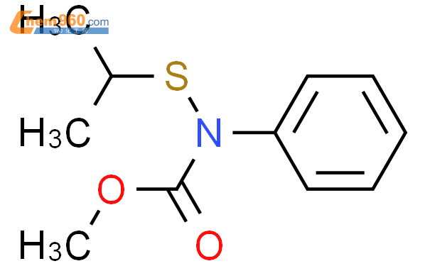 71136 98 6 Carbamic acid 1 methylethyl thio phenyl methyl ester化学式