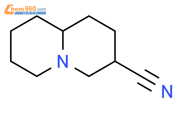 71731 52 7 2H Quinolizine 3 carbonitrile octahydro trans 化学式结构式分子式