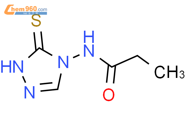 71836 05 0 Propanamide N 1 5 Dihydro 5 Thioxo 4H 1 2 4 Triazol 4 Yl