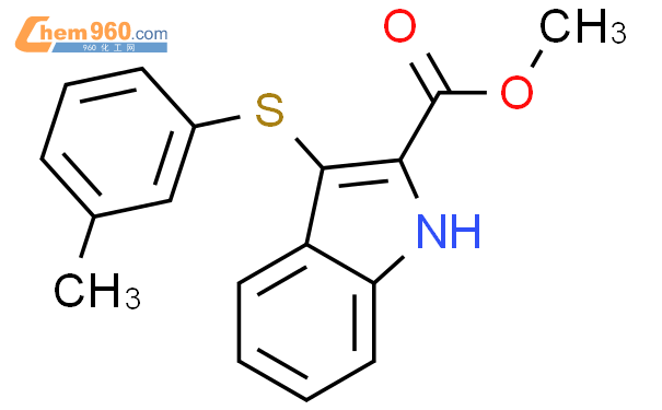 H Indole Carboxylic Acid Methylphenyl Thio