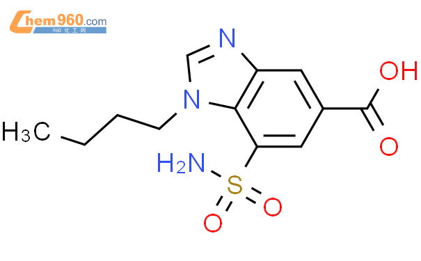 Butyl Sulfamoyl H Benzimidazole Carboxylic Acidcas