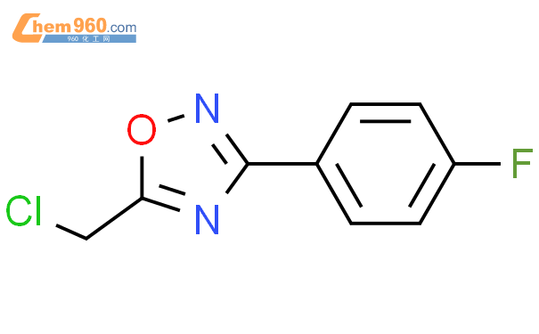 5 氯甲基 3 4 氟苯基 1 2 4 恶二唑CAS号721428 34 8 960化工网