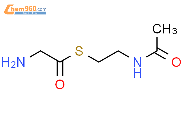 72235 32 6 Ethanethioic acid amino S 2 acetylamino ethyl ester化学式