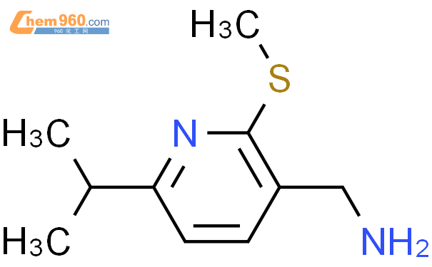 724456 81 9 3 PYRIDINEMETHANAMINE 6 1 METHYLETHYL 2 METHYLTHIO CAS